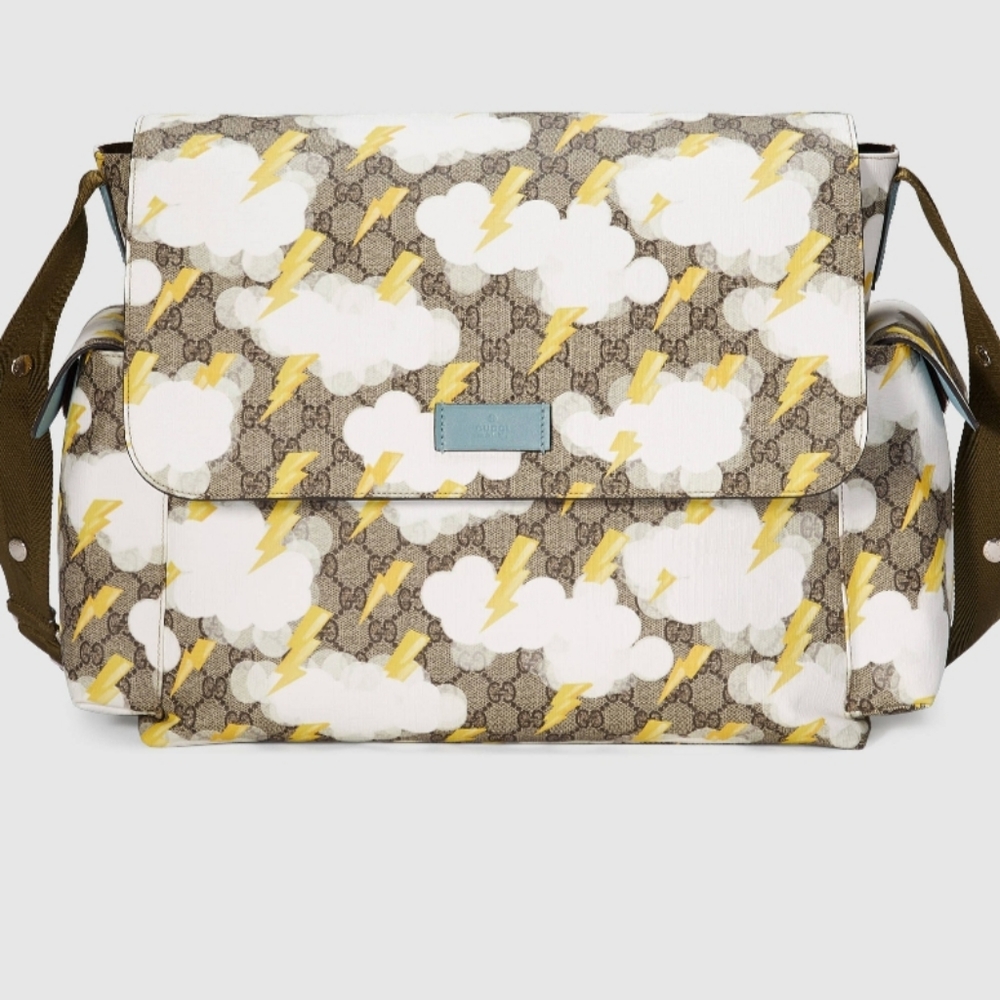 Gucci 🌩️ lightning diaper bag